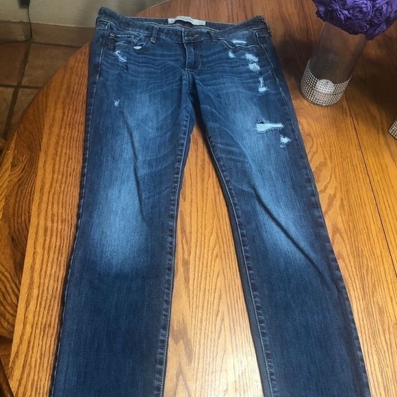 Abercrombie & Fitch distressed skinny jean4S - Picture 1 of 4